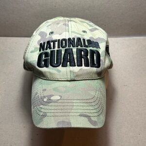 Snapback Hat Dale Earnhardt Jr 88 - Camouflage National Guard Cap - GUC